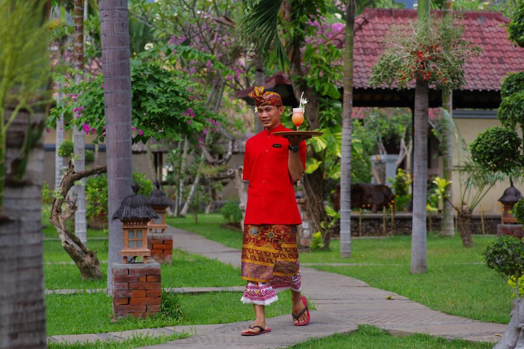 Tirta Sari Bungalow Hotell Pemuteran Exteriör bild